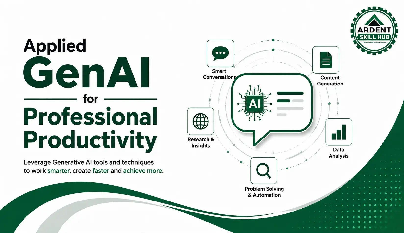 Ardent Certified-Generative AI, Agentic AI & AI Agents for Professional Productivity (GAAP)
